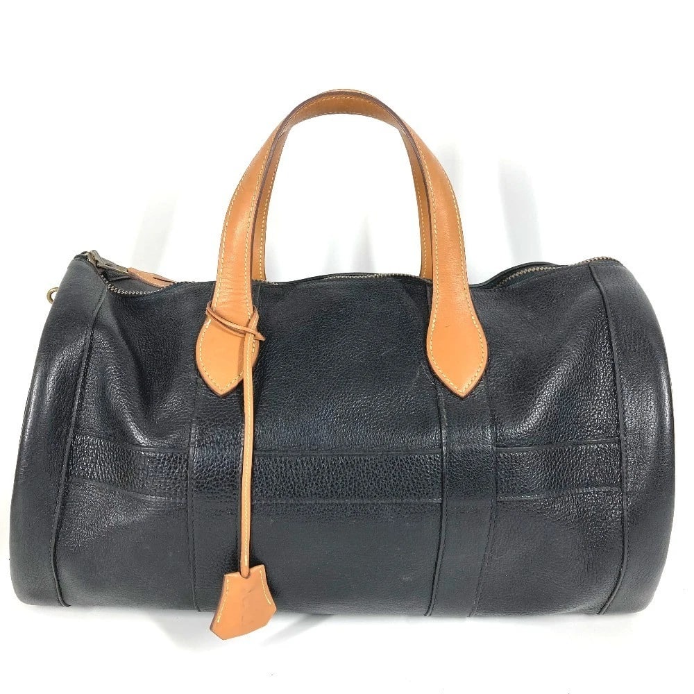 HERMES ALL DAY HAND BAG CYLINDRICAL BICOLOR: HERMES All Day Hand Bag Cylindrical Bicolor Brand: HERMES Type/Style: Duffle Bag Material: Ardennes Color: Black/ Brown Size: W16.1xH7.9xD5.7inch / W41cmxH20cmxD14.5cm Accessories: None Accessories