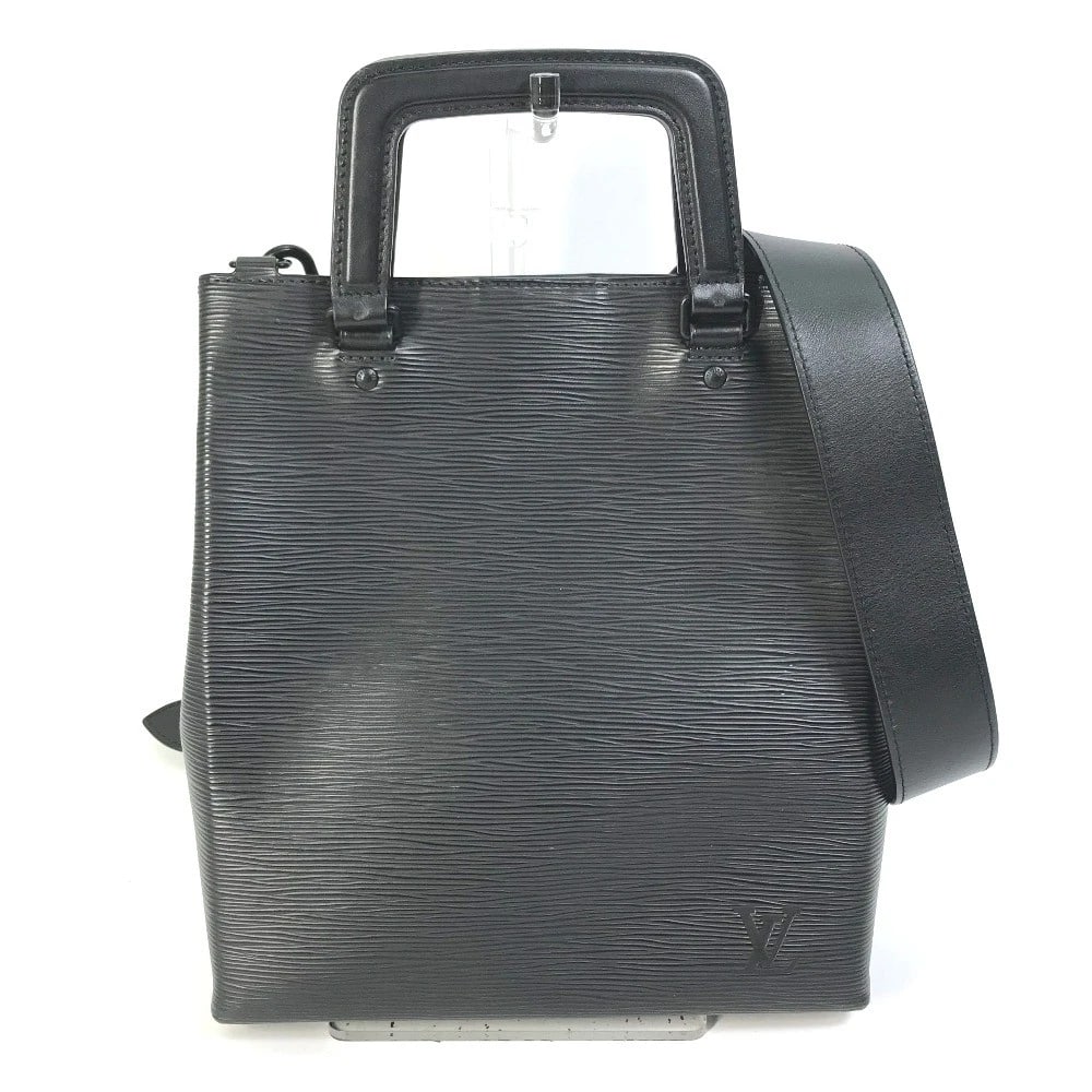 LOUIS VUITTON EPI CROSSBODY SAC PLAT FOLD 2WAY SHOULDER BAG: LOUIS VUITTON Epi Crossbody Sac Plat fold 2WAY Shoulder Bag Brand: LOUIS VUITTON Type/Style: Hand bag Material: Epi Leather Color: Black Size: W9.4xH10.6xD2.2inch / W24cmxH27cmxD5.5cm Accessories:
