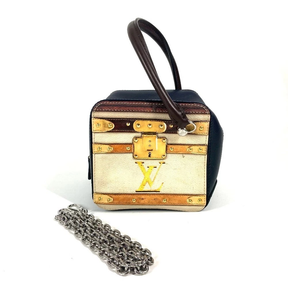 LOUIS VUITTON TROMPE L'OEIL CHAIN 2WAY SHOULDER BAG (1 of 9)