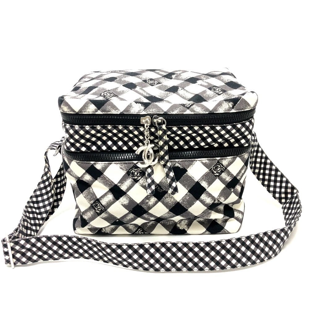 CHANEL CHECK CC MARK COOLER BAG COLD BAG SHOULDER BAG (1 of 7)