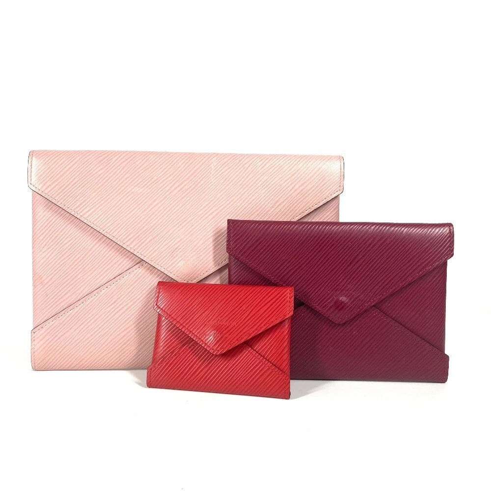 LOUIS VUITTON EPI POCHETTE KIRIGAMI 3-PIECE POUCH COIN PURSE (1 of 8)
