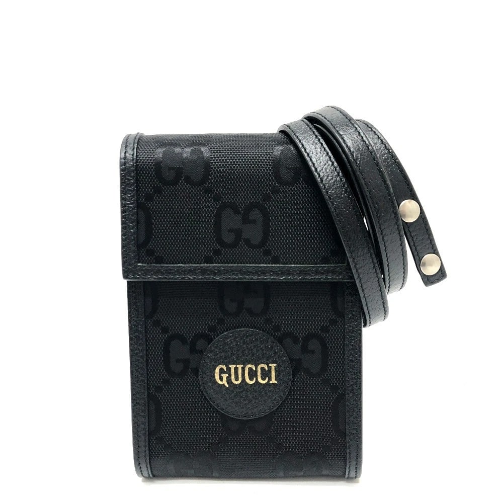 GUCCI GG OFF THE GRID BAGS CROSSBODY BAGS: GUCCI GG Off The Grid Bags Crossbody Bags Brand: GUCCI Type/Style: Shoulder Bag Material: GGCanvas/Leather Color: Black/SilverHardware Size: W4.5xH6.9xD1.4inch / W11.5cmxH17.5cmxD3.5cm Accessories