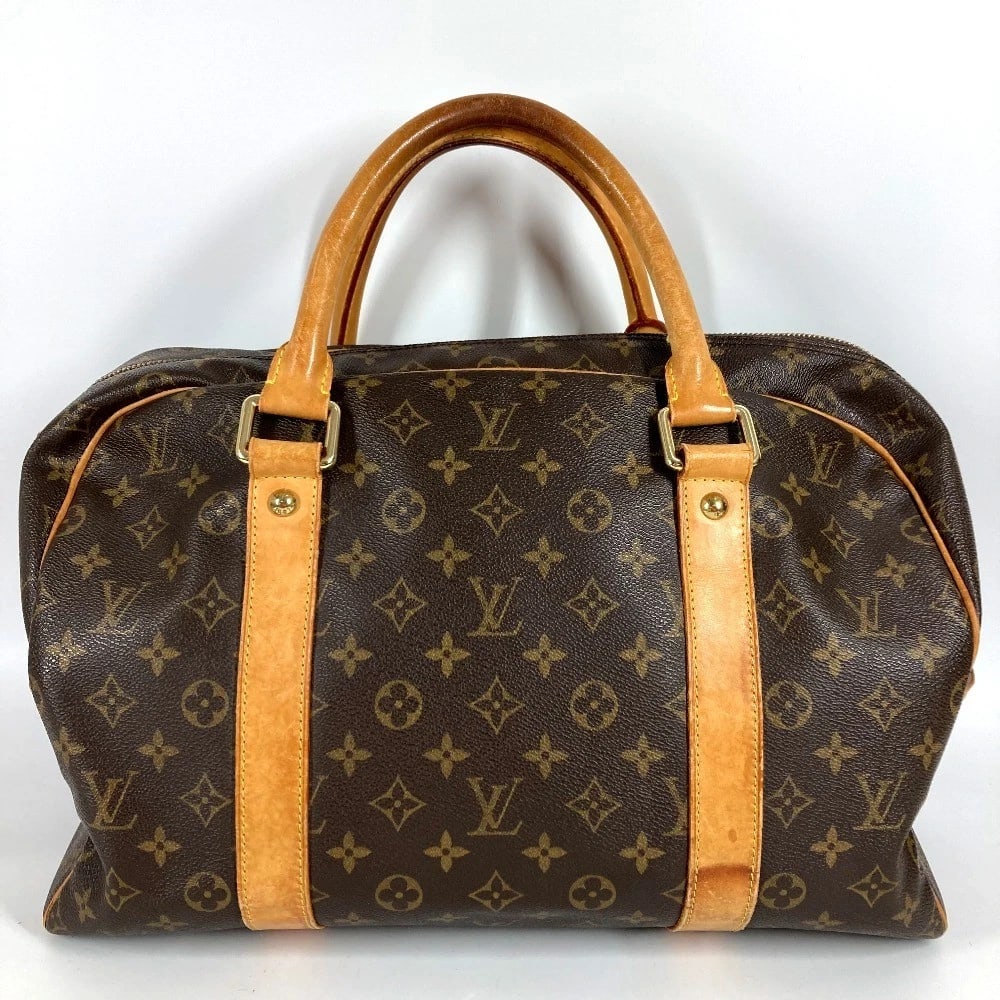 LOUIS VUITTON MONOGRAM CARRYALL BAGS TRAVEL BAG: LOUIS VUITTON Monogram Carryall Bags Travel Bag Brand: Louis Vuitton Type/Style: Duffle Bag Material: Monogram Canvas Color: Brown Size: W15.9xH8.7xD8.5inch / W40.5cmxH22cmxD21.5cm Accessories: No