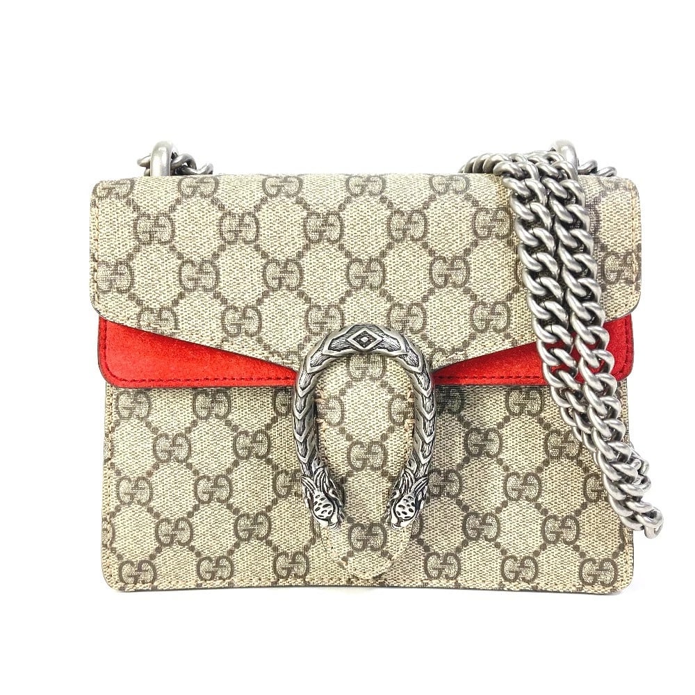GUCCI GG DIONYSUS DOUBLE CHAIN CROSSBODY (1 of 10)