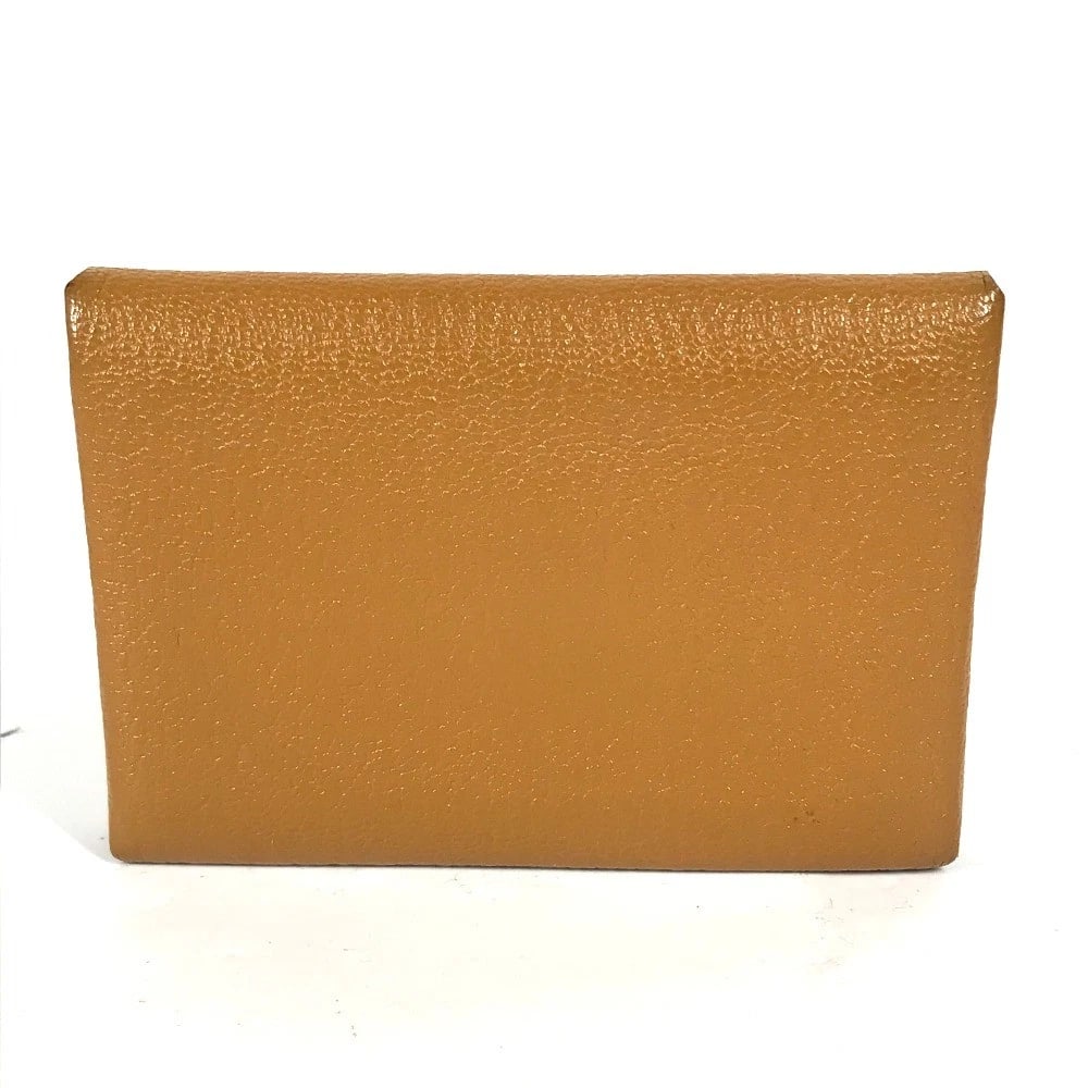HERMES BIFOLD BICOLOR CALVI DUO VERSO CARD CASE WALLET: HERMES Bifold Bicolor Calvi Duo Verso Card Case Wallet Brand: HERMES Type/Style: coin purse Material: Chevre Color: Beige x pink Size: W3.9xH2.8inch / W10cmxH7cm Accessories: None Accessor