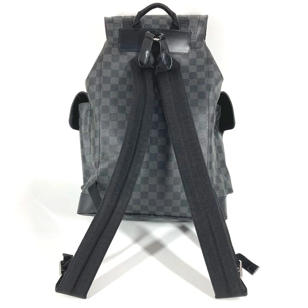 LOUIS VUITTON DAMIER GRAPHITE BACKPACK BLACK - 2