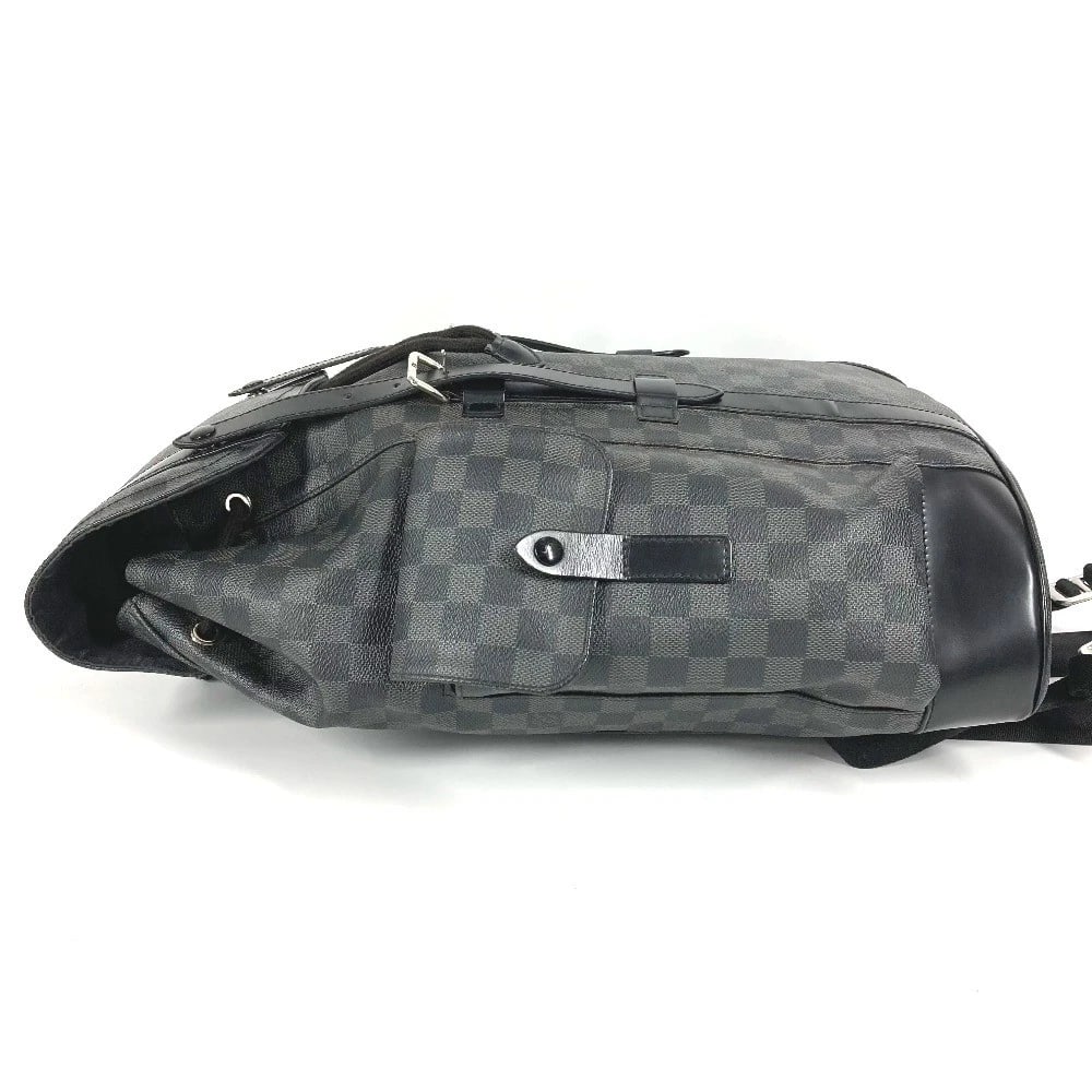 LOUIS VUITTON DAMIER GRAPHITE BACKPACK BLACK - 4