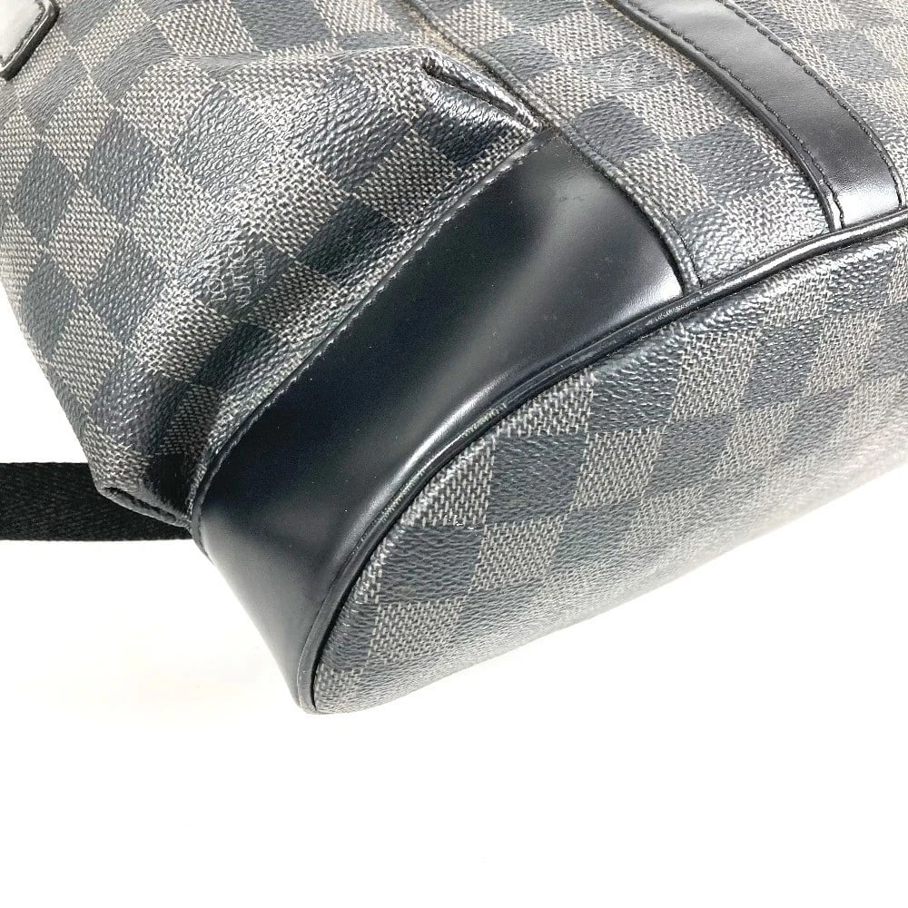 LOUIS VUITTON DAMIER GRAPHITE BACKPACK BLACK - 7