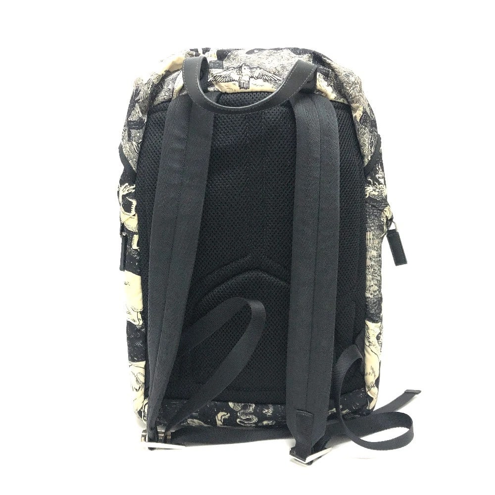 PRADA ANIMAL TOTAL PATTERN BACKPACK BAG - 2