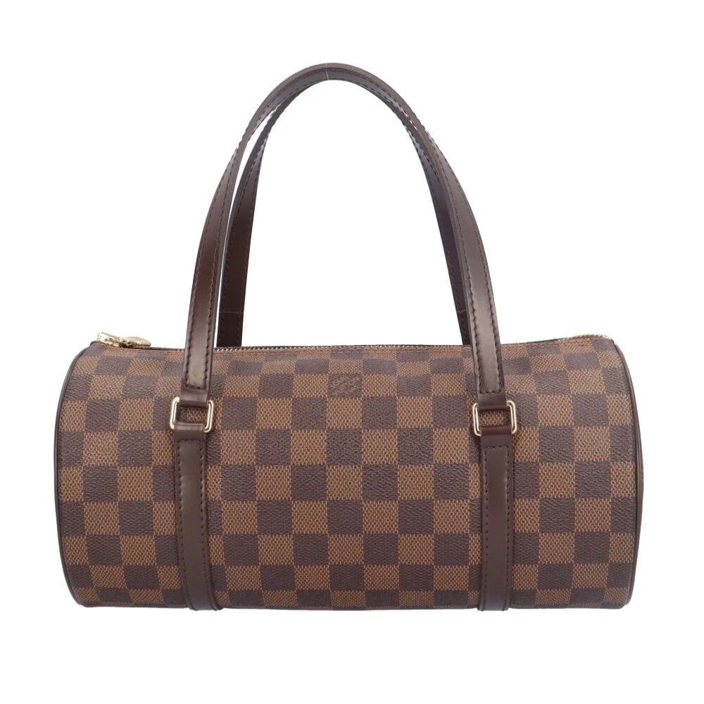 LOUIS VUITTON HANDBAG DAMIER CANVAS PAPILLON: LOUIS VUITTON Handbag Damier canvas Papillon Brand: LOUIS VUITTON Type/Style: Handbag Material: Exterior Material Damier canvas Color: Exterior color Brown Size: W10.8 x H5.1 x D5.1inch Accessorie