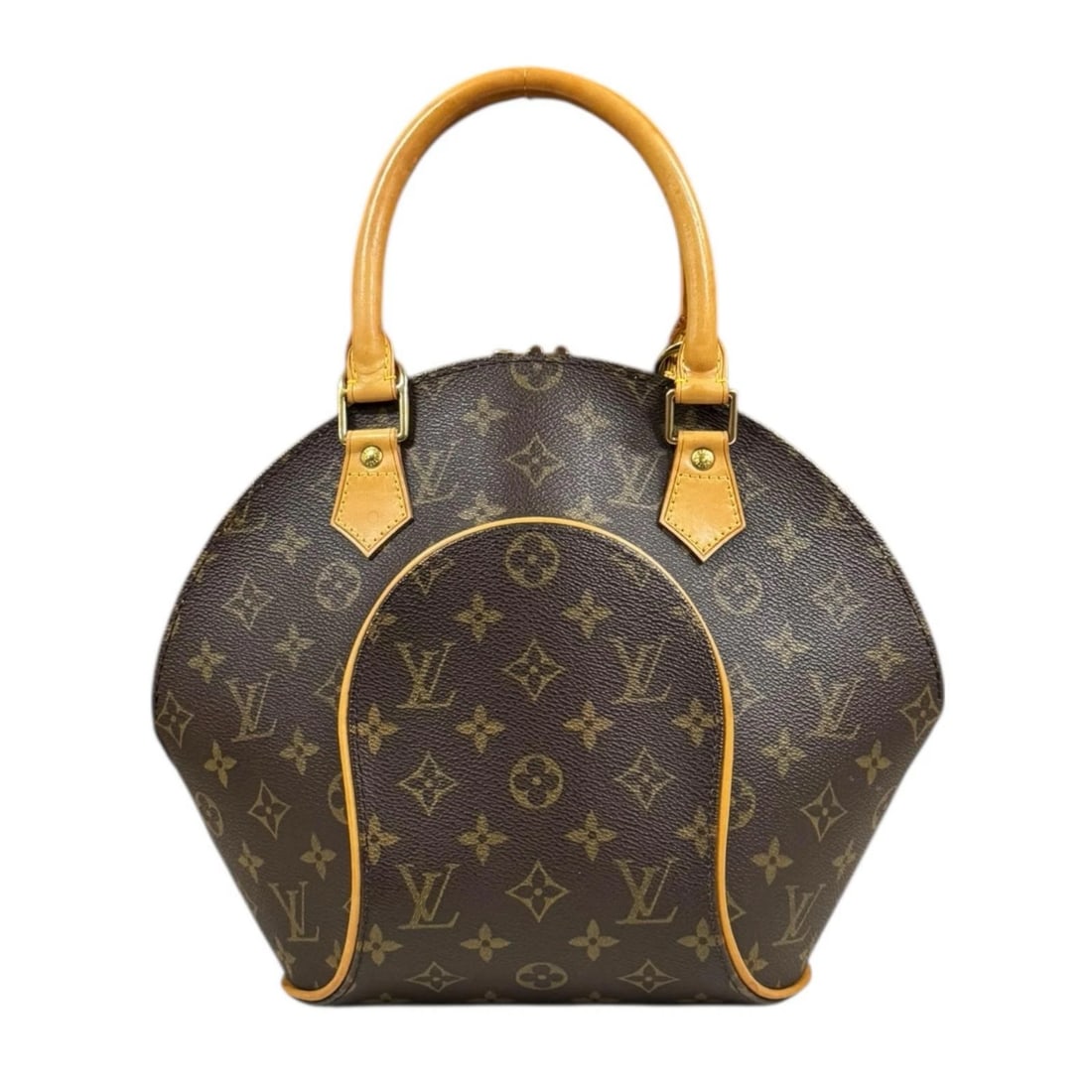 LOUIS VUITTON HANDBAG MONOGRAM CANVAS ELLIPSE: LOUIS VUITTON Handbag Monogram canvas Ellipse Brand: LOUIS VUITTON Type/Style: Handbag Material: Exterior Material Monogram canvas Color: Exterior color Brown Size: W8.3 x H9.8 x D5.5inch Handle:13.0i