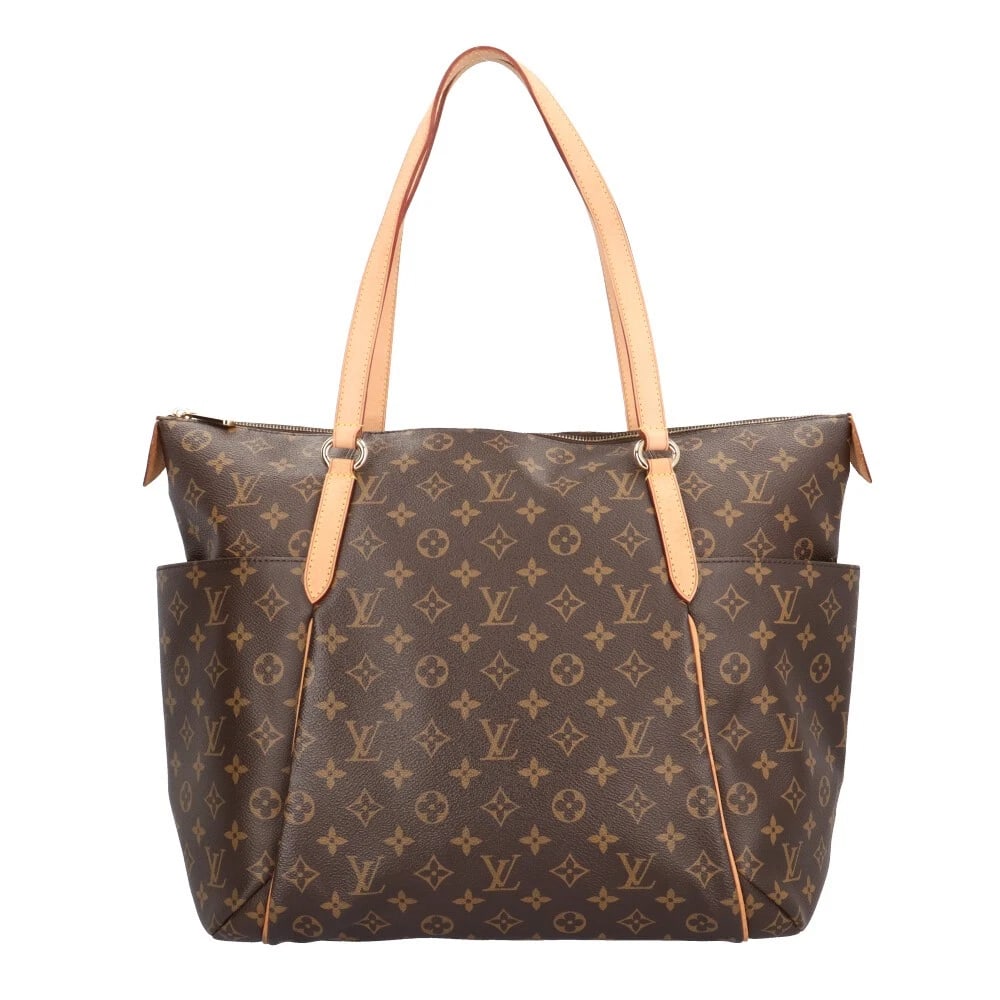 LOUIS VUITTON TOTE BAG MONOGRAM CANVAS: LOUIS VUITTON Tote Bag Monogram canvas Brand: LOUIS VUITTON Type/Style: Tote Bag Material: Exterior Material Monogram canvas Color: Exterior color Brown Size: W14.6 x H13.8 x D5.9inch Accessories: