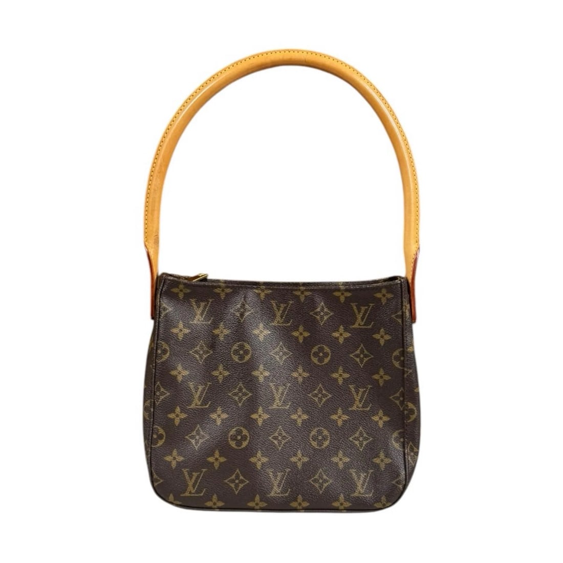 LOUIS VUITTON SHOULDER BAG MONOGRAM CANVAS: LOUIS VUITTON Shoulder Bag Monogram canvas Brand: LOUIS VUITTON Type/Style: Shoulder Bag Material: Exterior Material Monogram canvas Color: Exterior color Brown Size: W8.7 x H8.3 x D3.7inch Access