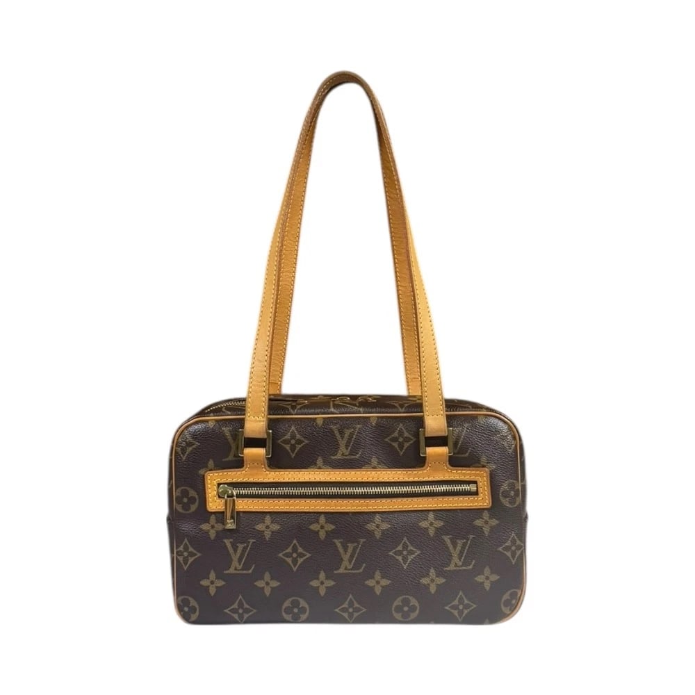 LOUIS VUITTON SHOULDER BAG MONOGRAM CANVAS: LOUIS VUITTON Shoulder Bag Monogram canvas Brand: LOUIS VUITTON Type/Style: Shoulder Bag Material: Exterior Material Monogram canvas Color: Exterior color Brown Size: W10.2 x H6.3 x D4.1inch Acces
