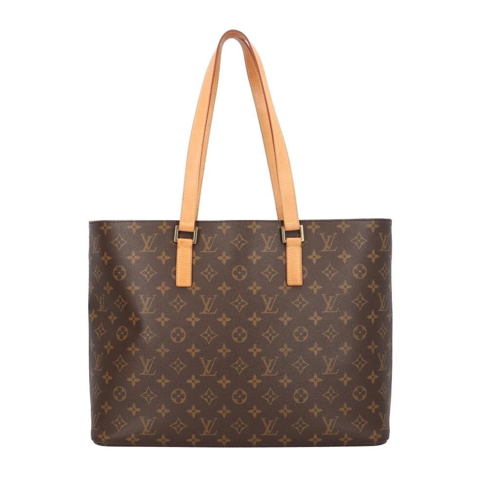 LOUIS VUITTON TOTE BAG MONOGRAM CANVAS: LOUIS VUITTON Tote Bag Monogram canvas Brand: LOUIS VUITTON Type/Style: Tote Bag Material: Exterior Material Monogram canvas Color: Exterior color Brown Size: W15.7 x H11.8 x D3.9inch Accessories: