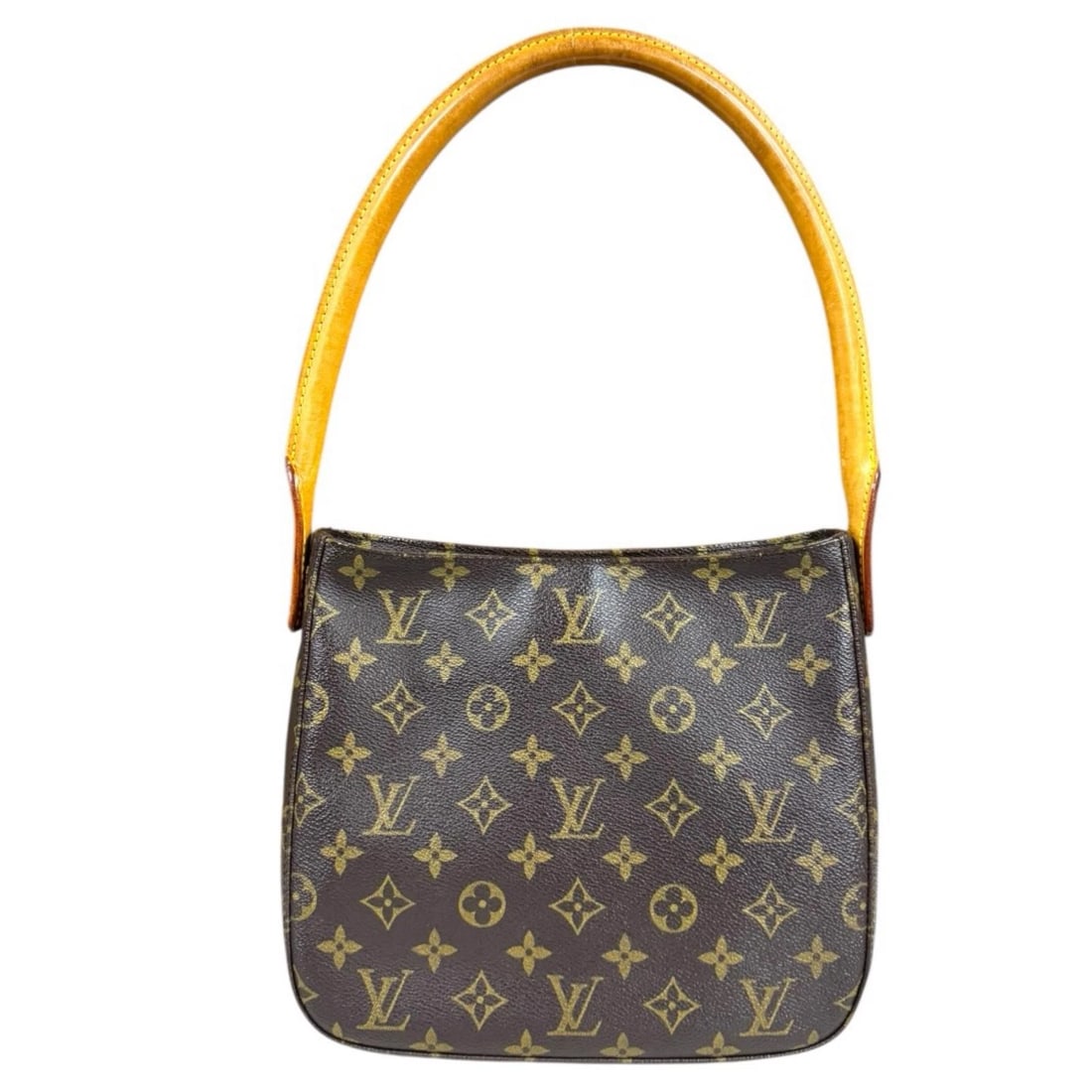 LOUIS VUITTON SHOULDER BAG MONOGRAM CANVAS: LOUIS VUITTON Shoulder Bag Monogram canvas Brand: LOUIS VUITTON Type/Style: Shoulder Bag Material: Exterior Material Monogram canvas Color: Exterior color Brown Size: W9.4 x H8.7 x D3.9inch Access