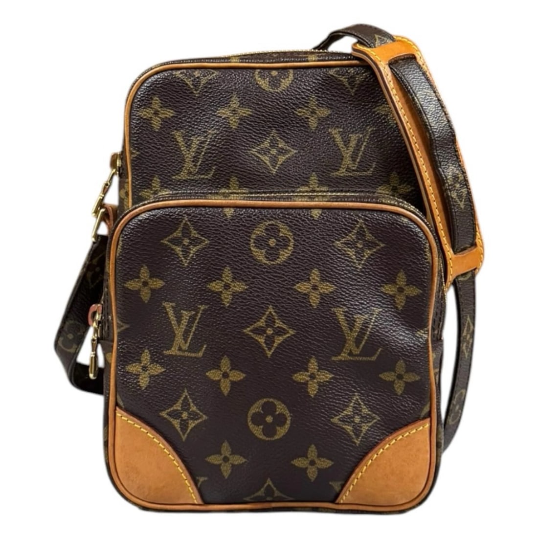 LOUIS VUITTON SHOULDER BAG CROSS BODY MONOGRAM CANVAS: LOUIS VUITTON Shoulder Bag Cross Body Monogram canvas Brand: LOUIS VUITTON Type/Style: Shoulder Bag Material: Exterior Material Monogram canvas Color: Exterior color Brown Size: W5.9 x H8.3 x D3.5inch