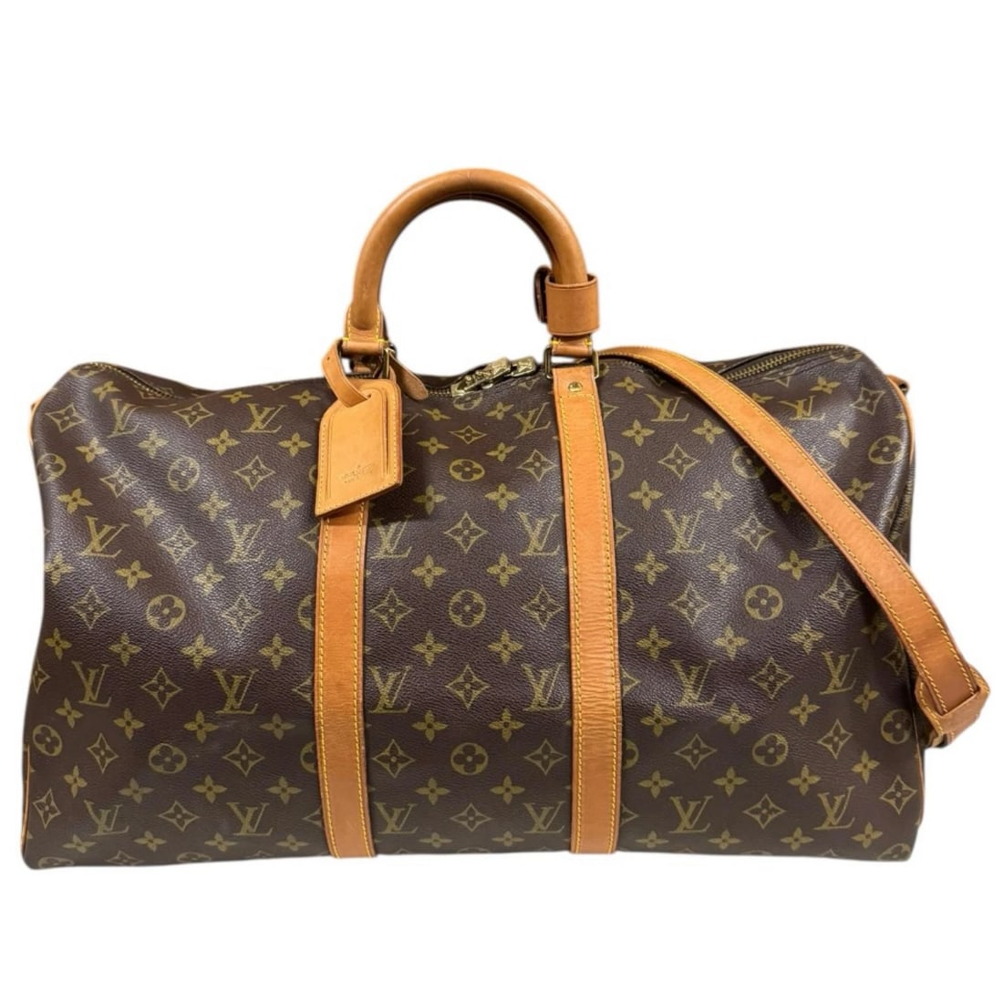 LOUIS VUITTON SHOULDER BAG MONOGRAM CANVAS: LOUIS VUITTON Shoulder Bag Monogram canvas Brand: LOUIS VUITTON Type/Style: Shoulder Bag Material: Exterior Material Monogram canvas Color: Exterior color Brown Size: W19.7 x H11.4 x D8.7inch Handle:1