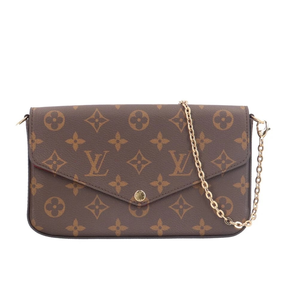 LOUIS VUITTON SHOULDER BAG CROSS BODY MONOGRAM CANVAS: LOUIS VUITTON Shoulder Bag Cross Body Monogram canvas Brand: LOUIS VUITTON Type/Style: Shoulder Bag Material: Exterior Material Monogram canvas Color: Exterior color Fuchsia Size: W8.3 x H4.9 x D1.2in