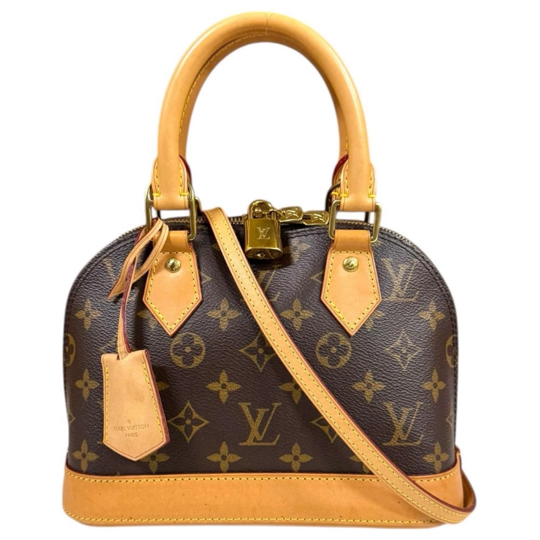 LOUIS VUITTON SHOULDER BAG MONOGRAM CANVAS: LOUIS VUITTON Shoulder Bag Monogram canvas Brand: LOUIS VUITTON Type/Style: Shoulder Bag Material: Exterior Material Monogram canvas Color: Exterior color Brown Size: W9.3 x H6.7 x D4.5inch Handle:10.