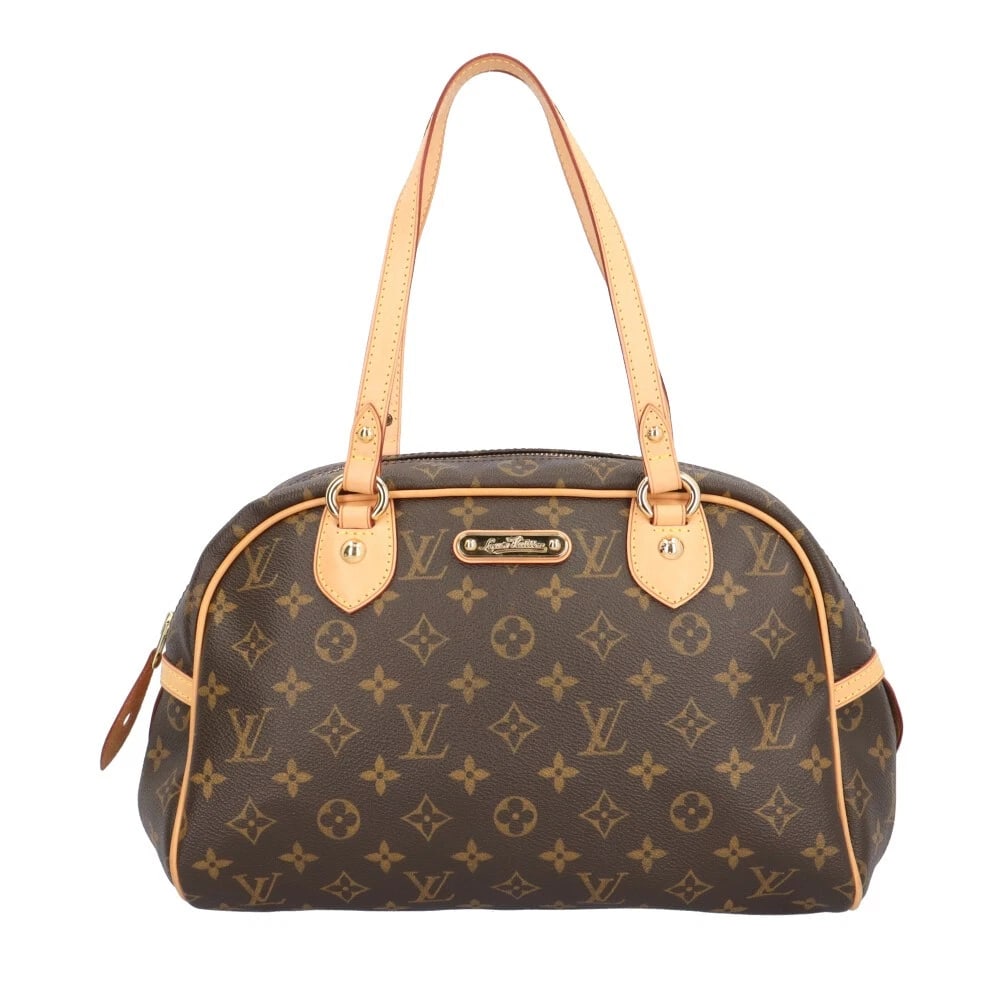 LOUIS VUITTON SHOULDER BAG MONOGRAM CANVAS: LOUIS VUITTON Shoulder Bag Monogram canvas Brand: LOUIS VUITTON Type/Style: Shoulder Bag Material: Exterior Material Monogram canvas Color: Exterior color Brown Size: W12.0 x H7.9 x D5.9inch Acces
