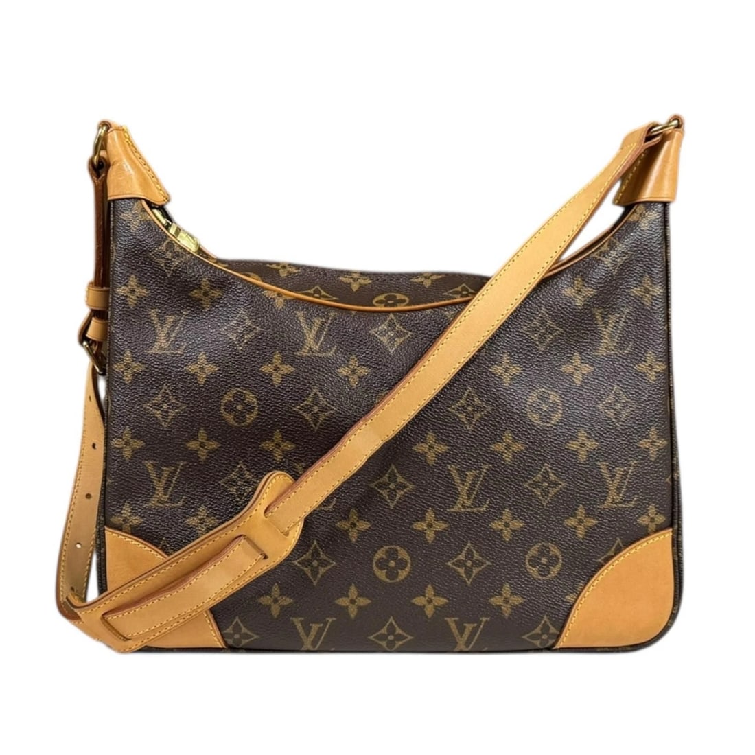 LOUIS VUITTON SHOULDER BAG MONOGRAM CANVAS: LOUIS VUITTON Shoulder Bag Monogram canvas Brand: LOUIS VUITTON Type/Style: Shoulder Bag Material: Exterior Material Monogram canvas Color: Exterior color Brown Size: W12.2 x H11.0 x D7.5inch Acce