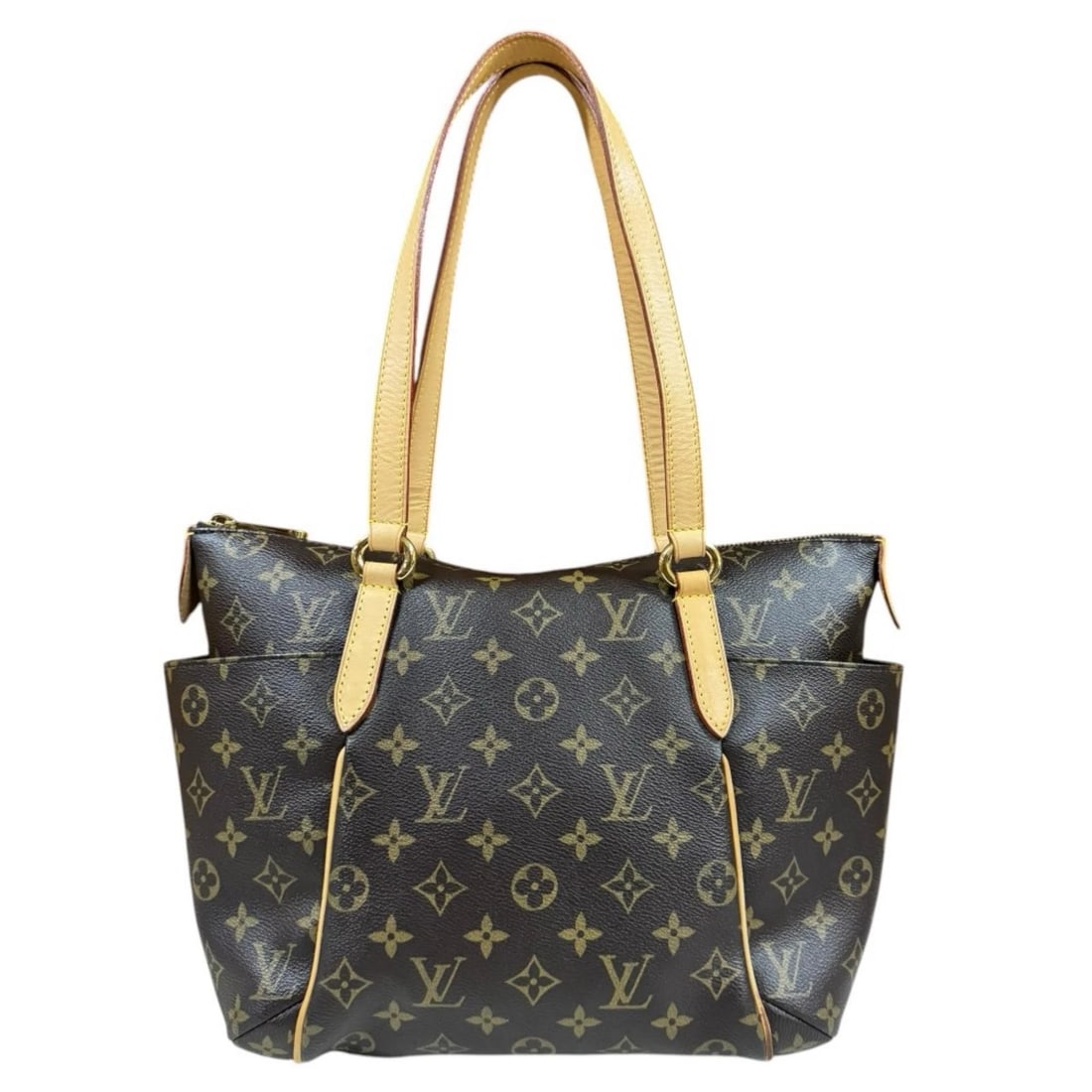 LOUIS VUITTON TOTE BAG MONOGRAM CANVAS: LOUIS VUITTON Tote Bag Monogram canvas Brand: LOUIS VUITTON Type/Style: Tote Bag Material: Exterior Material Monogram canvas Color: Exterior color Brown Size: W11.2 x H9.4 x D4.7inch Handle:22.0inch