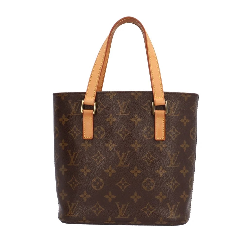 LOUIS VUITTON HANDBAG MONOGRAM CANVAS: LOUIS VUITTON Handbag Monogram canvas Brand: LOUIS VUITTON Type/Style: Handbag Material: Exterior Material Monogram canvas Color: Exterior color Brown Size: W9.1 x H8.3 x D3.1inch Handle:14.2inch