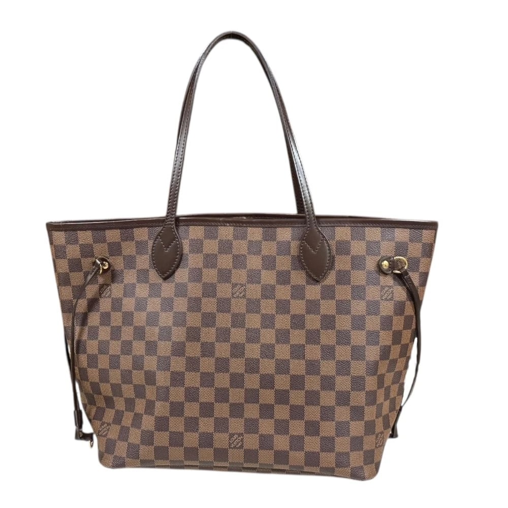 LOUIS VUITTON TOTE BAG DAMIER CANVAS DAMIER: LOUIS VUITTON Tote Bag Damier canvas Damier Brand: LOUIS VUITTON Type/Style: Tote Bag Material: Exterior Material Damier canvas Color: Exterior color Brown Size: W12.2 x H11.4 x D6.3inch Accessories:
