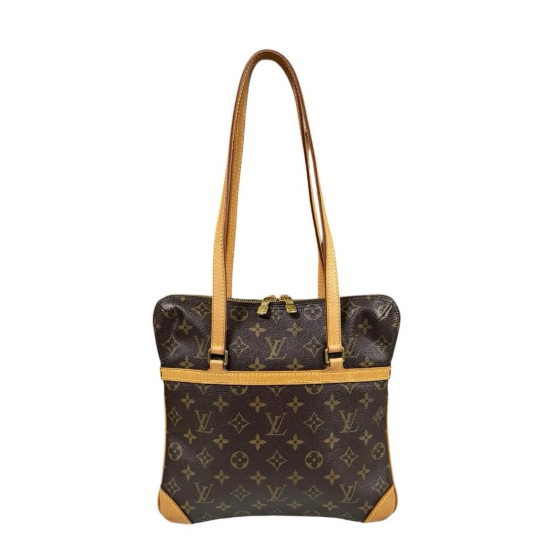 LOUIS VUITTON SHOULDER BAG MONOGRAM CANVAS: LOUIS VUITTON Shoulder Bag Monogram canvas Brand: LOUIS VUITTON Type/Style: Shoulder Bag Material: Exterior Material Monogram canvas Color: Exterior color Brown Size: W11.0 x H10.4 x D1.6inch Acce