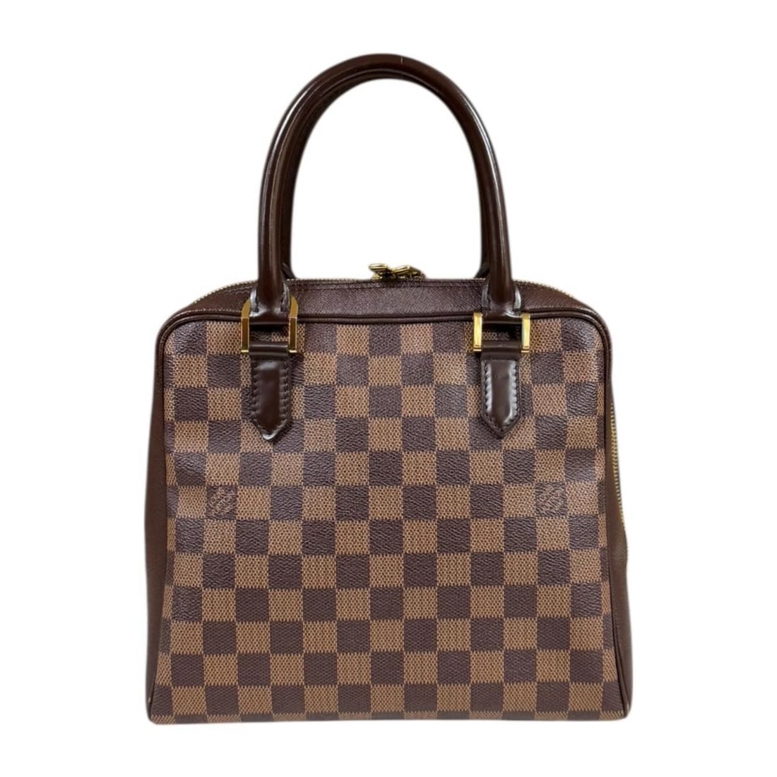 LOUIS VUITTON HANDBAG DAMIER CANVAS: LOUIS VUITTON Handbag Damier canvas Brand: LOUIS VUITTON Type/Style: Handbag Material: Exterior Material Damier canvas Color: Exterior color Brown Size: W9.3 x H8.3 x D4.3inch Handle:13.0inch Acce
