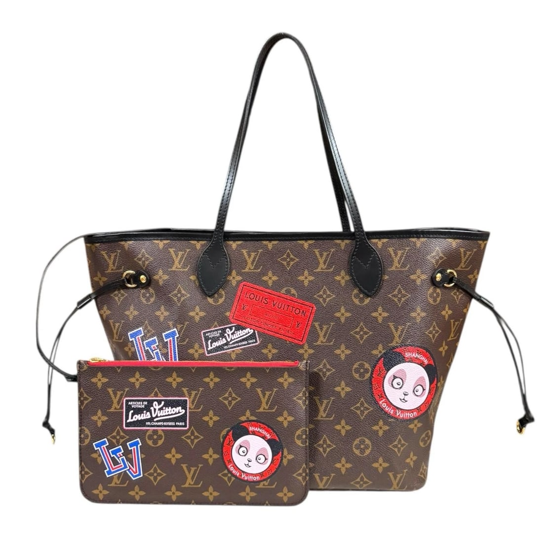LOUIS VUITTON TOTE BAG MONOGRAM CANVAS: LOUIS VUITTON Tote Bag Monogram canvas Brand: LOUIS VUITTON Type/Style: Tote Bag Material: Exterior Material Monogram canvas Color: Exterior color multicolor Size: W12.6 x H11.4 x D6.3inch Handle:19.3