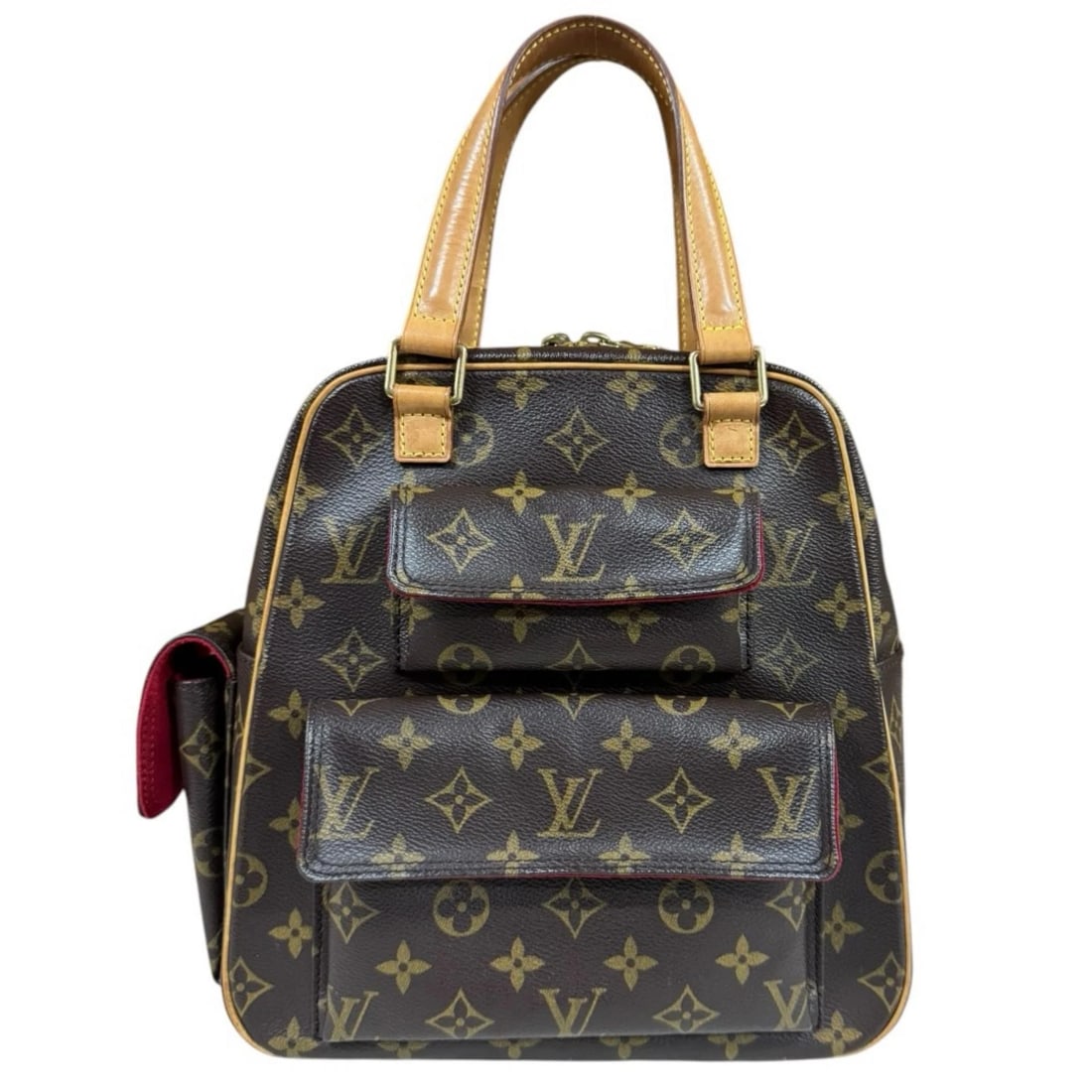 LOUIS VUITTON HANDBAG MONOGRAM CANVAS: LOUIS VUITTON Handbag Monogram canvas Brand: LOUIS VUITTON Type/Style: Handbag Material: Exterior Material Monogram canvas Color: Exterior color Brown Size: W9.8 x H10.2 x D4.7inch Handle:13.4inch