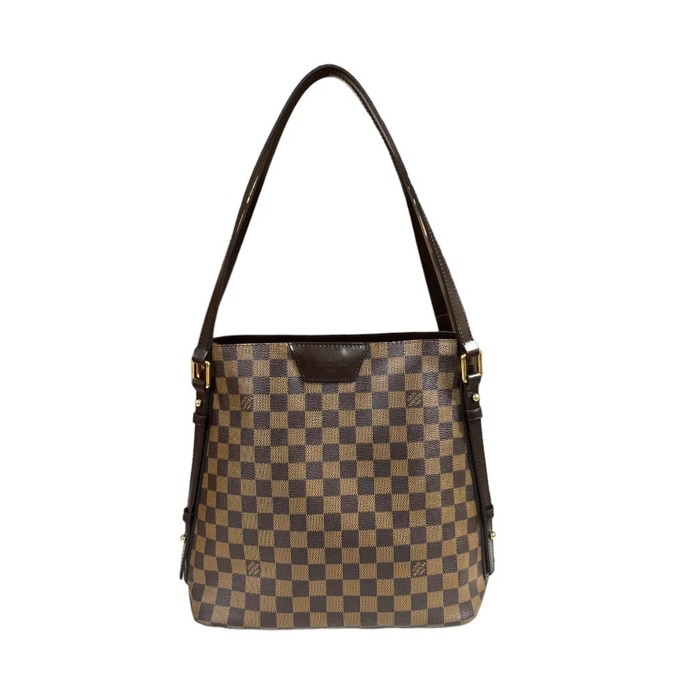 LOUIS VUITTON SHOULDER BAG DAMIER CANVAS DAMIER: LOUIS VUITTON Shoulder Bag Damier canvas Damier Brand: LOUIS VUITTON Type/Style: Shoulder Bag Material: Exterior Material Damier canvas Color: Exterior color Brown Size: W11.2 x H11.0 x D6.3inch A