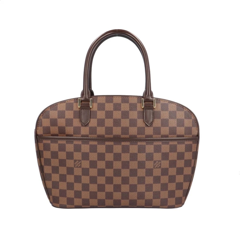 LOUIS VUITTON HANDBAG DAMIER CANVAS SARIA ORIENTAL: LOUIS VUITTON Handbag Damier canvas Saria ORIENTAL Brand: LOUIS VUITTON Type/Style: Handbag Material: Exterior Material Damier canvas Color: Exterior color Brown Size: W11.4 x H9.4 x D3.9inch Handle:1