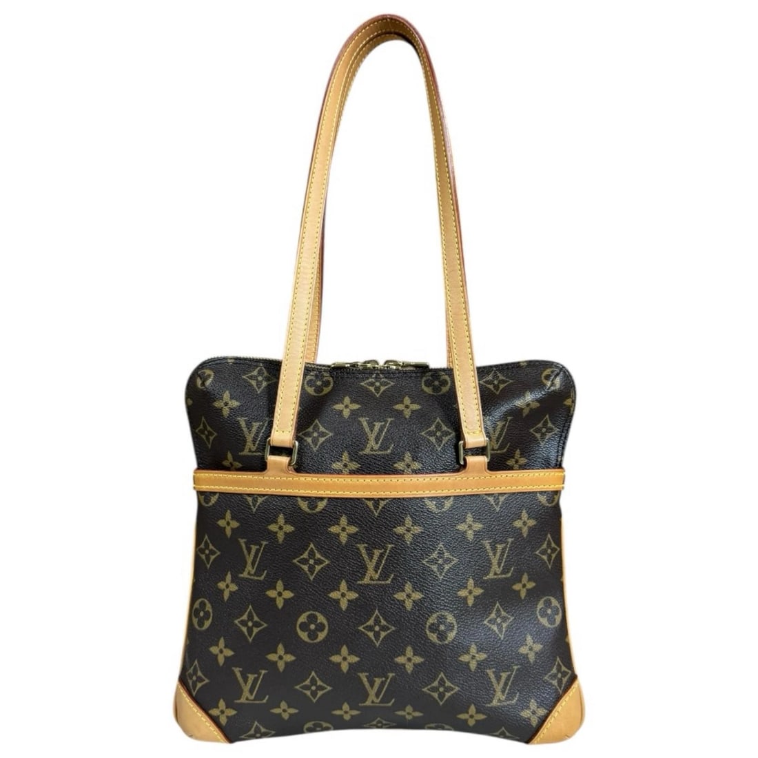 LOUIS VUITTON SHOULDER BAG MONOGRAM CANVAS: LOUIS VUITTON Shoulder Bag Monogram canvas Brand: LOUIS VUITTON Type/Style: Shoulder Bag Material: Exterior Material Monogram canvas Color: Exterior color Brown Size: W10.6 x H10.2 x D1.6inch Handle:2