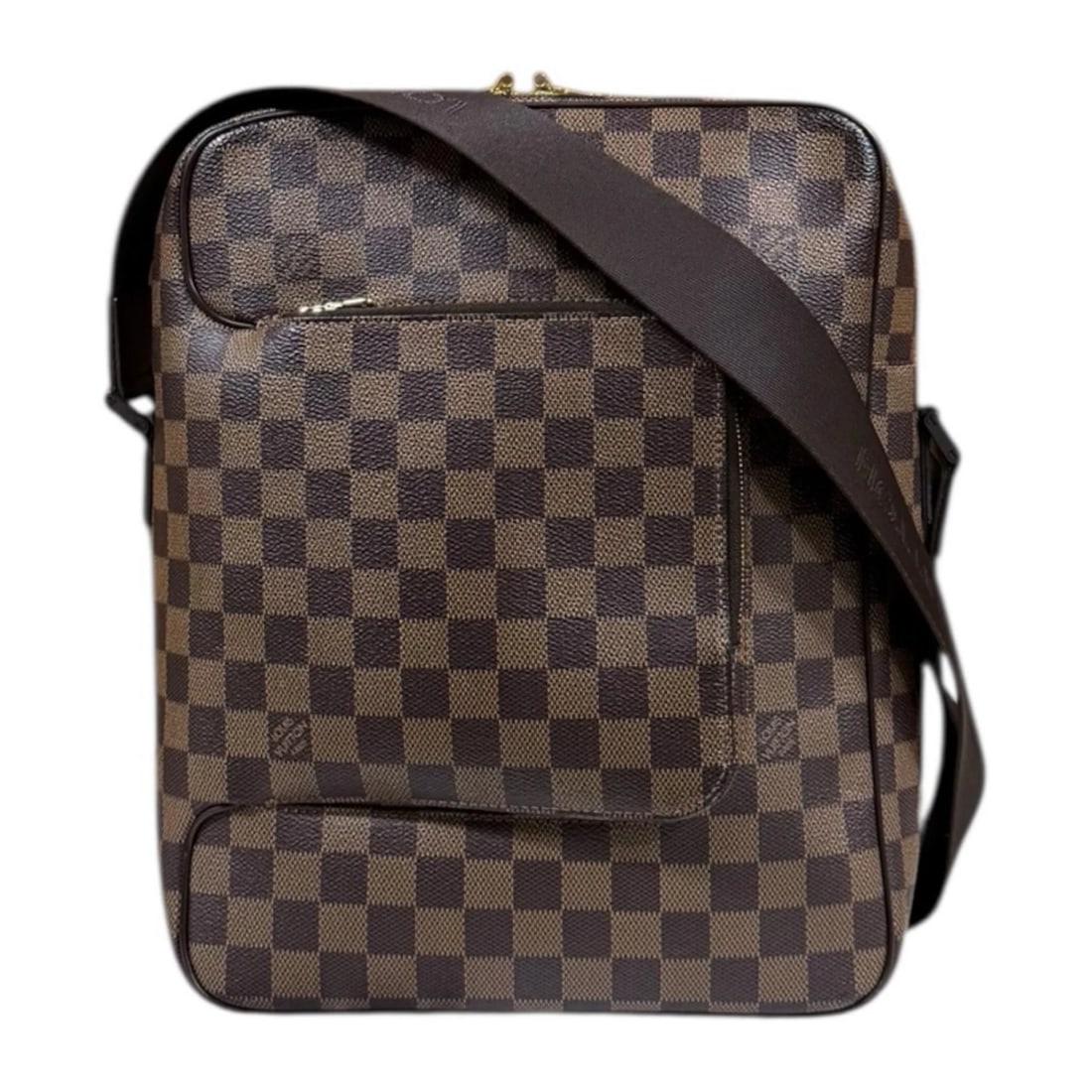 LOUIS VUITTON SHOULDER BAG CROSS BODY DAMIER CANVAS: LOUIS VUITTON Shoulder Bag Cross Body Damier canvas Brand: LOUIS VUITTON Type/Style: Shoulder Bag Material: Exterior Material Damier canvas Color: Exterior color Brown Size: W12.2 x H9.8 x D3.9inch