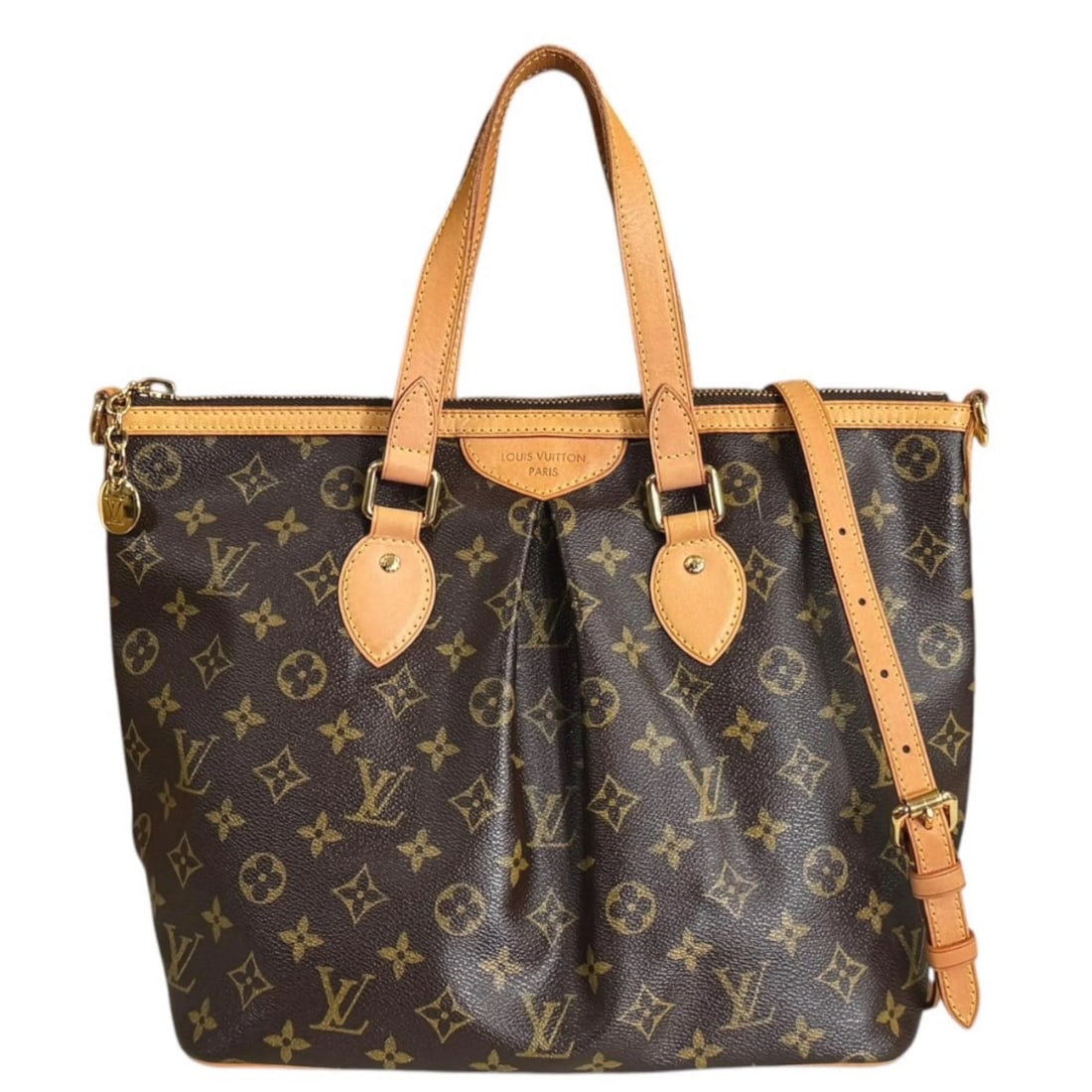 LOUIS VUITTON SHOULDER BAG MONOGRAM CANVAS: LOUIS VUITTON Shoulder Bag Monogram canvas Brand: LOUIS VUITTON Type/Style: Shoulder Bag Material: Exterior Material Monogram canvas Color: Exterior color Brown Size: W11.4 x H13.8 x D6.7inch Handle:1