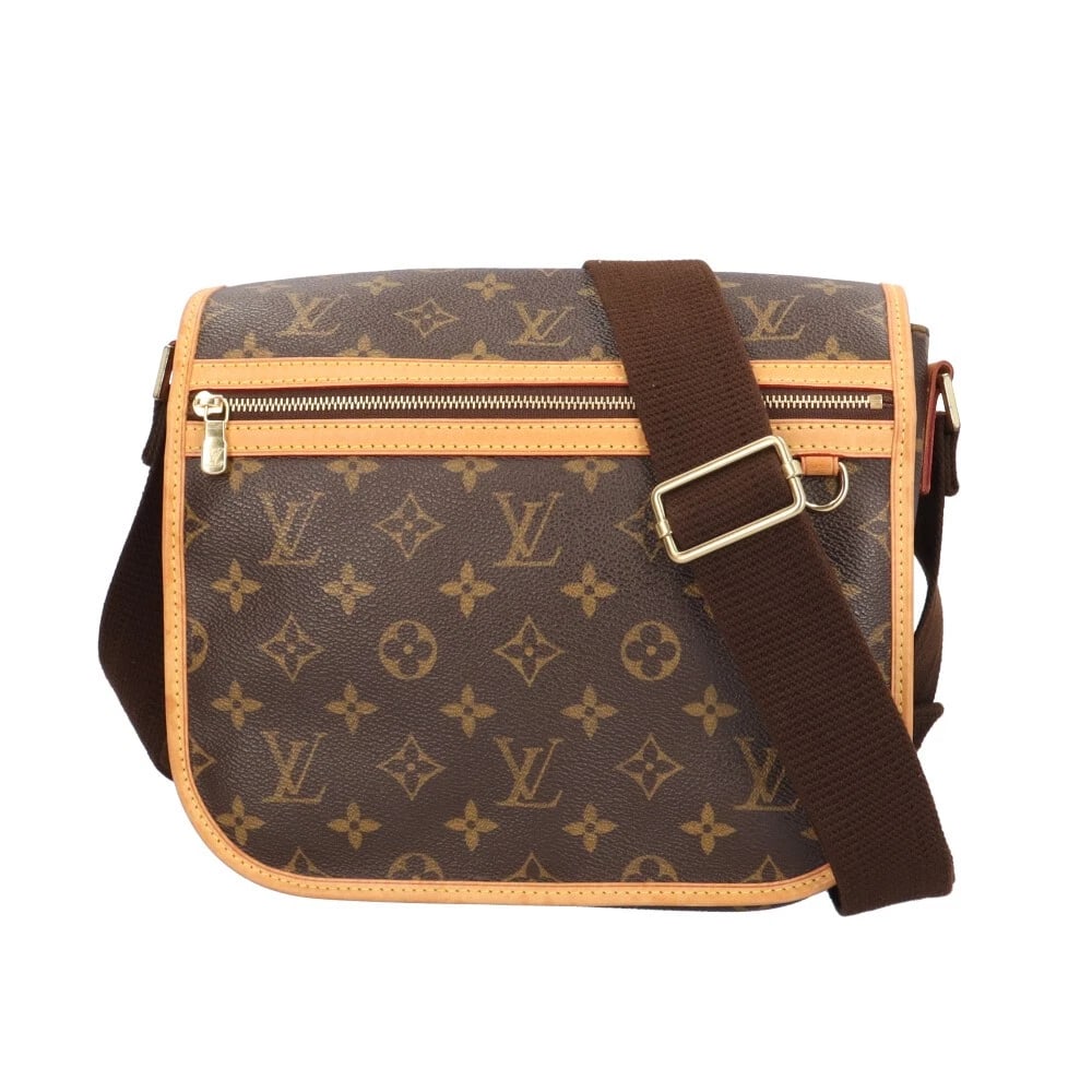 LOUIS VUITTON SHOULDER BAG MONOGRAM CANVAS: LOUIS VUITTON Shoulder Bag Monogram canvas Brand: LOUIS VUITTON Type/Style: Shoulder Bag Material: Exterior Material Monogram canvas Color: Exterior color Brown Size: W9.4 x H8.3 x D3.3inch Access