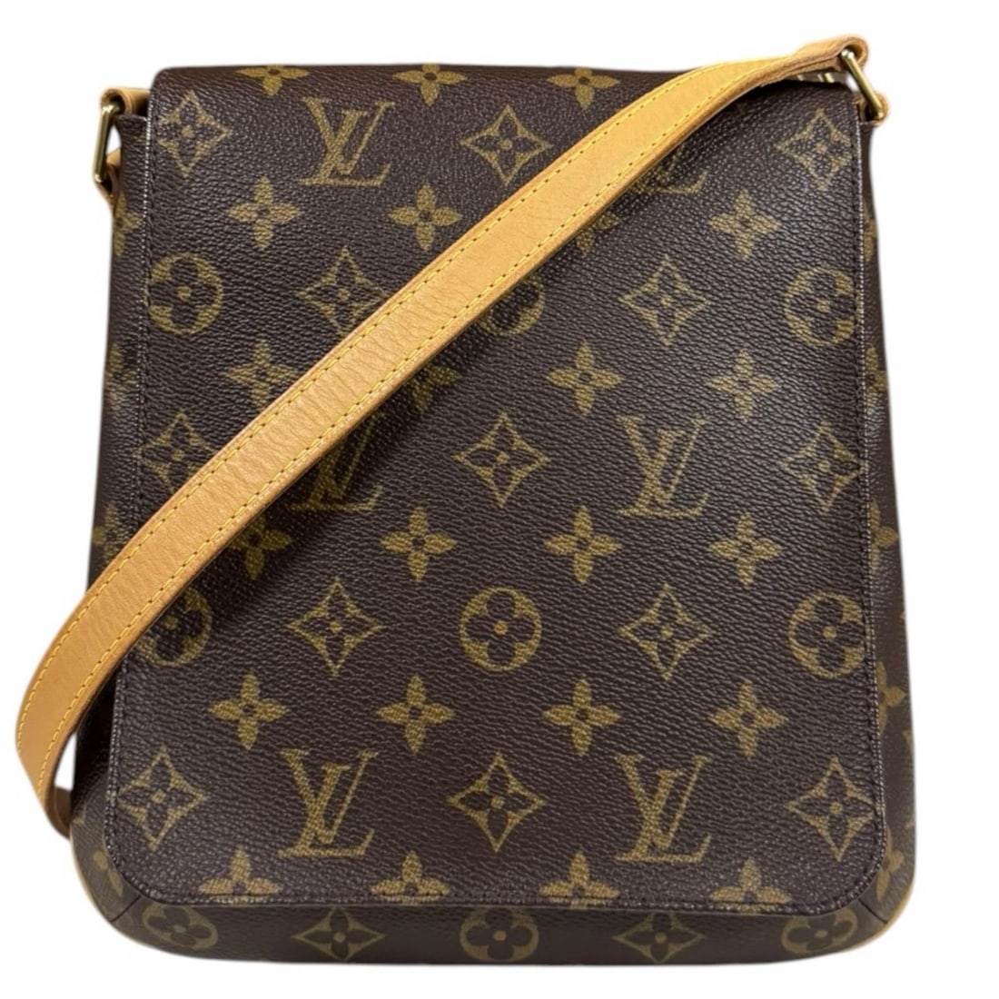 LOUIS VUITTON SHOULDER BAG CROSS BODY MONOGRAM CANVAS: LOUIS VUITTON Shoulder Bag Cross Body Monogram canvas Brand: LOUIS VUITTON Type/Style: Shoulder Bag Material: Exterior Material Monogram canvas Color: Exterior color Brown Size: W8.7 x H8.9 x D1.6inch