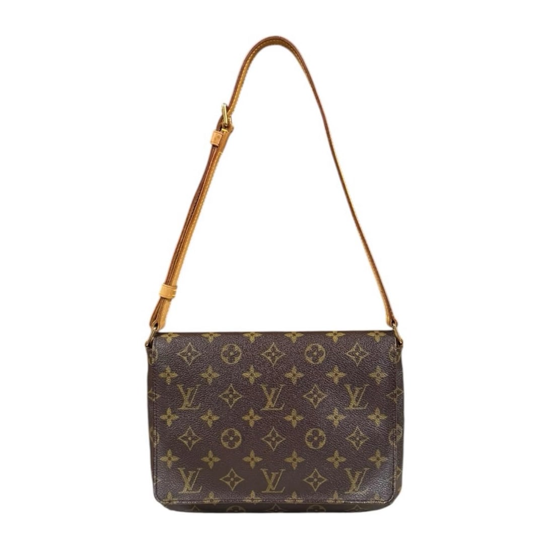 LOUIS VUITTON SHOULDER BAG BROWN MONOGRAM MUSE: LOUIS VUITTON Shoulder Bag Brown Monogram Muse Brand: LOUIS VUITTON Type/Style: Shoulder Bag Material: Exterior Material Monogram canvas Color: Exterior color brown Size: W9.8 x H7.9 x D2.0inch Ac