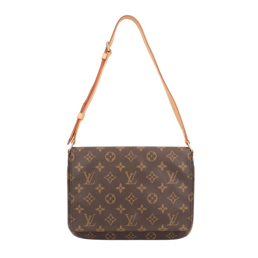 LOUIS VUITTON SHOULDER BAG MONOGRAM CANVAS: LOUIS VUITTON Shoulder Bag Monogram canvas Brand: LOUIS VUITTON Type/Style: Shoulder Bag Material: Exterior Material Monogram canvas Color: Exterior color brown Size: W10.2 x H7.5 x D2.4inch Acces