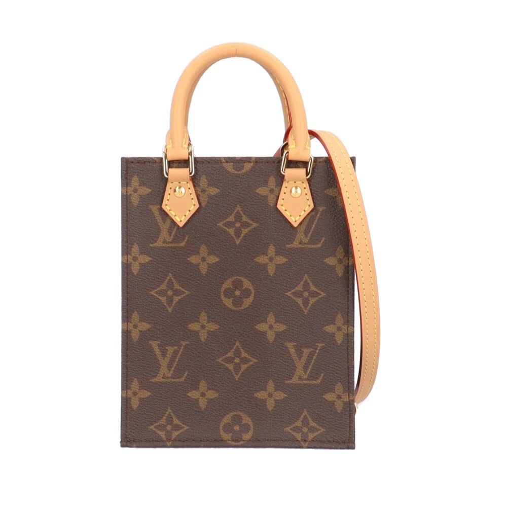 LOUIS VUITTON SHOULDER BAG MONOGRAM CANVAS: LOUIS VUITTON Shoulder Bag Monogram canvas Brand: LOUIS VUITTON Type/Style: Shoulder Bag Material: Exterior Material Monogram canvas Color: Exterior color brown Size: W5.3 x H6.7 x D2.0inch Handle:7.1