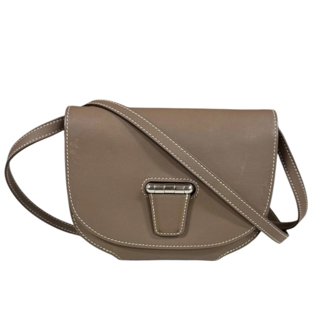 HERMES SHOULDER BAG CROSS BODY VAUX SWIFT SHOULDER: HERMES Shoulder Bag Cross Body Vaux Swift Shoulder Brand: HERMES Type/Style: Shoulder Bag Material: Exterior Material Vaux Swift Color: Exterior color beige Size: W5.9 x H4.3 x D1.2inch Accessorie