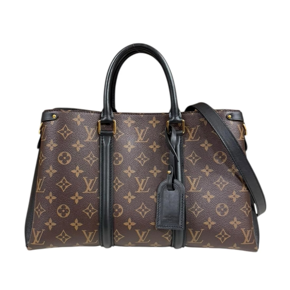 LOUIS VUITTON SHOULDER BAG MONOGRAM CANVAS: LOUIS VUITTON Shoulder Bag Monogram canvas Brand: LOUIS VUITTON Type/Style: Shoulder Bag Material: Exterior Material Monogram canvas Color: Exterior color black Size: W15.0 x H8.7 x D6.5inch Handle:12