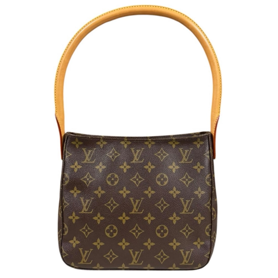 LOUIS VUITTON SHOULDER BAG MONOGRAM CANVAS: LOUIS VUITTON Shoulder Bag Monogram canvas Brand: LOUIS VUITTON Type/Style: Shoulder Bag Material: Exterior Material Monogram canvas Color: Exterior color Brown Size: W9.4 x H8.3 x D3.9inch Access