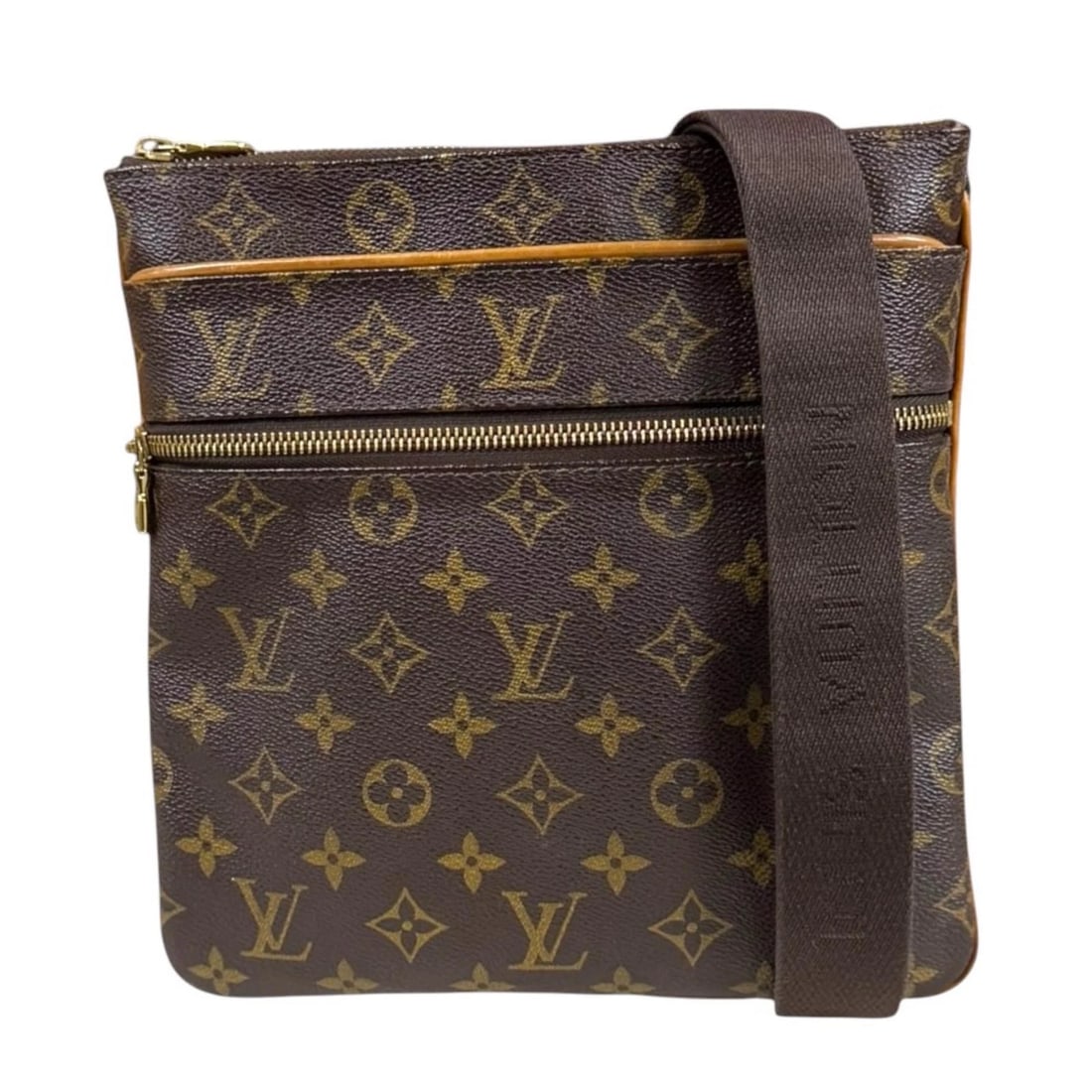 LOUIS VUITTON SHOULDER BAG CROSSBODY MONOGRAM CANVAS: LOUIS VUITTON Shoulder Bag CrossBody Monogram canvas Brand: LOUIS VUITTON Type/Style: Shoulder Bag Material: Exterior Material Monogram canvas Color: Exterior color Brown Size: W9.4 x H9.8 x D0.8inch 
