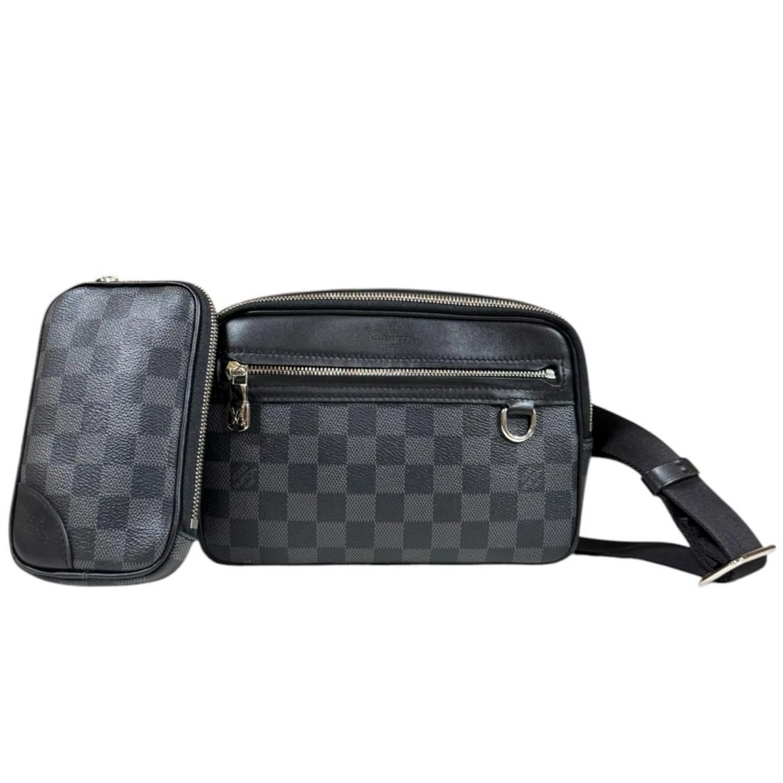 LOUIS VUITTON SHOULDER BAG DAMIER GRAFITTO CANVAS: LOUIS VUITTON Shoulder Bag Damier Grafitto Canvas Brand: LOUIS VUITTON Type/Style: Shoulder Bag Material: Exterior Material Damier Grafitto Canvas Color: Exterior color gray Size: W9.1 x H6.3 x D1.6in