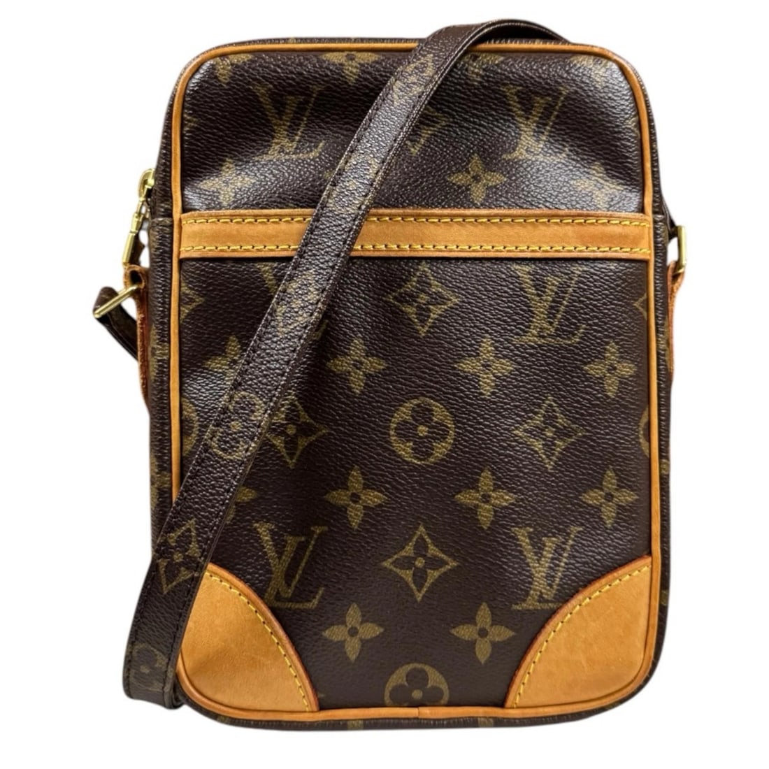 LOUIS VUITTON SHOULDER BAG CROSS BODY MONOGRAM CANVAS: LOUIS VUITTON Shoulder Bag Cross Body Monogram canvas Brand: LOUIS VUITTON Type/Style: Shoulder Bag Material: Exterior Material Monogram canvas Color: Exterior color Brown Size: W5.9 x H8.5 x D2.0inch