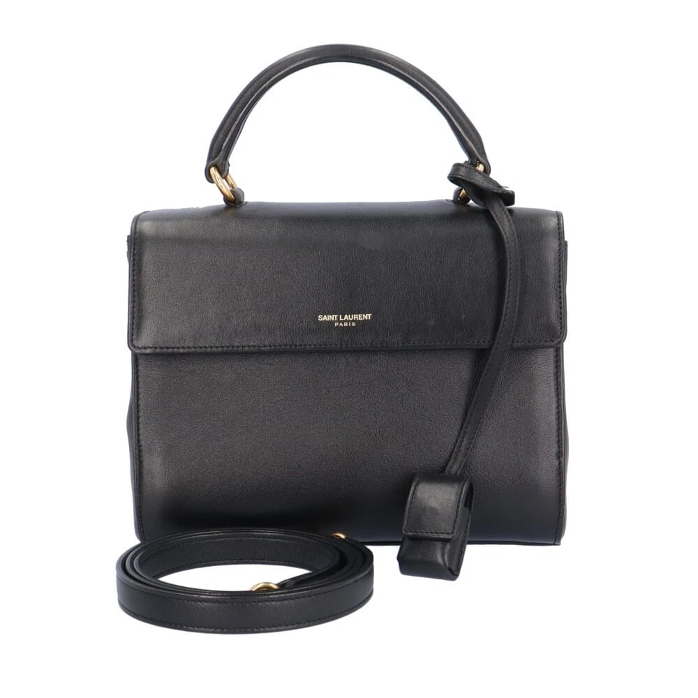 YVES SAINT LAURENT SHOULDER BAG CROSS BODY: YVES SAINT LAURENT Shoulder Bag Cross Body Brand: YVES SAINT LAURENT Type/Style: Shoulder Bag Material: Exterior Material leather Color: Exterior color black Size: W8.3 x H6.3 x D3.9inch